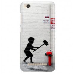 ETUI NA TELEFON XIAOMI REDMI 4A BANKSY WZÓR BK178