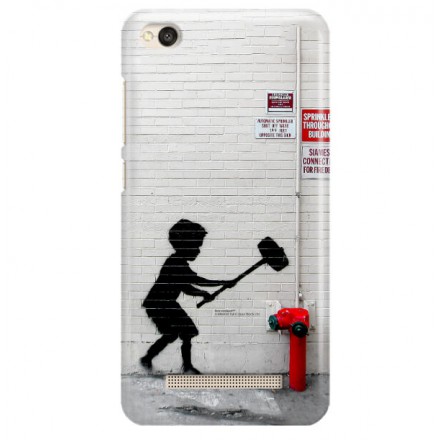 ETUI NA TELEFON XIAOMI REDMI 4A BANKSY WZÓR BK178