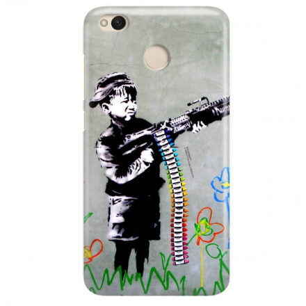 ETUI NA TELEFON XIAOMI REDMI 4X BANKSY WZÓR BK162