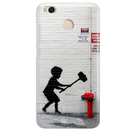 ETUI NA TELEFON XIAOMI REDMI 4X BANKSY WZÓR BK178