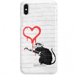 ETUI NA TELEFON IPHONE X  A1901 BANKSY WZÓR BK110