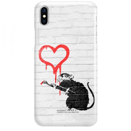 ETUI NA TELEFON IPHONE X  A1901 BANKSY WZÓR BK110