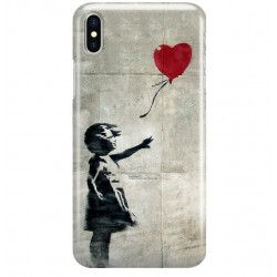 ETUI NA TELEFON IPHONE X  A1901 BANKSY WZÓR BK179