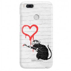 ETUI NA TELEFON XIAOMI Mi A1  BANKSY WZÓR BK110