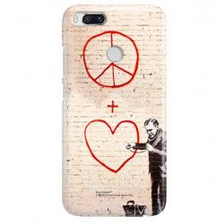 ETUI NA TELEFON XIAOMI Mi A1  BANKSY WZÓR BK146