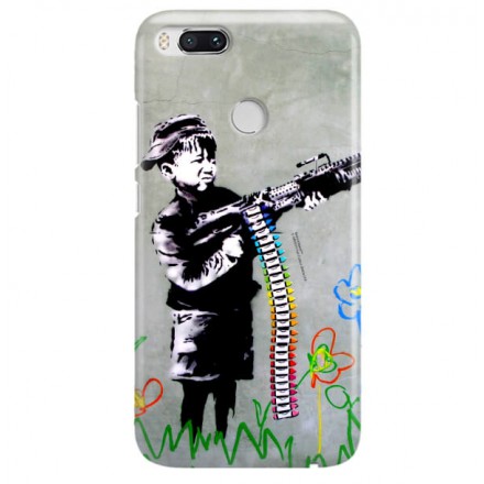 ETUI NA TELEFON XIAOMI Mi A1  BANKSY WZÓR BK162