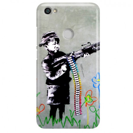 ETUI NA TELEFON XIAOMI REDMI NOTE 5A PRIME BANKSY WZÓR BK162