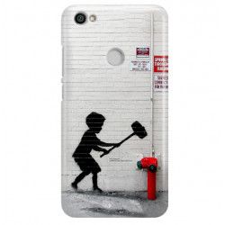 ETUI NA TELEFON XIAOMI REDMI NOTE 5A PRIME BANKSY WZÓR BK178