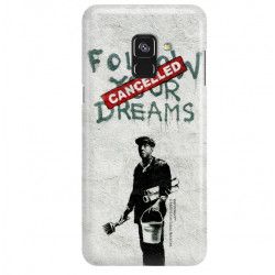 ETUI NA TELEFON SAMSUNG GALAXY A8 2018 A530 BANKSY WZÓR BK115