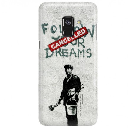 ETUI NA TELEFON SAMSUNG GALAXY A8 2018 A530 BANKSY WZÓR BK115