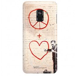 ETUI NA TELEFON SAMSUNG GALAXY A8 2018 A530 BANKSY WZÓR BK146