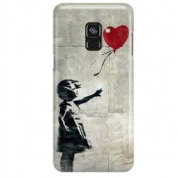 ETUI NA TELEFON SAMSUNG GALAXY A8 2018 A530 BANKSY WZÓR BK179