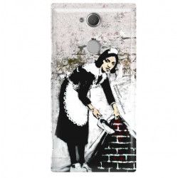 ETUI NA TELEFON SONY XPERIA XA2 H3113 BANKSY WZÓR BK100