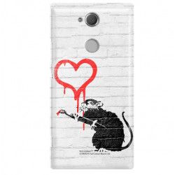 ETUI NA TELEFON SONY XPERIA XA2 H3113 BANKSY WZÓR BK110