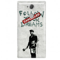 ETUI NA TELEFON SONY XPERIA XA2 H3113 BANKSY WZÓR BK115