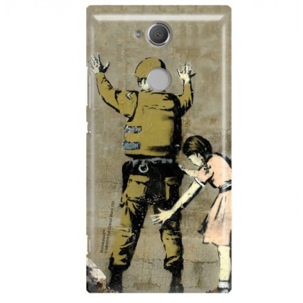 ETUI NA TELEFON SONY XPERIA XA2 H3113 BANKSY WZÓR BK135