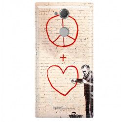 ETUI NA TELEFON SONY XPERIA XA2 H3113 BANKSY WZÓR BK146