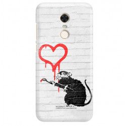 ETUI NA TELEFON XIAOMI REDMI 5 PLUS BANKSY WZÓR BK110