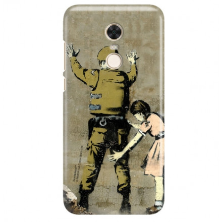 ETUI NA TELEFON XIAOMI REDMI 5 PLUS BANKSY WZÓR BK135