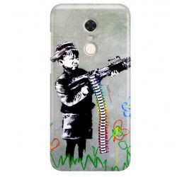 ETUI NA TELEFON XIAOMI REDMI 5 PLUS BANKSY WZÓR BK162