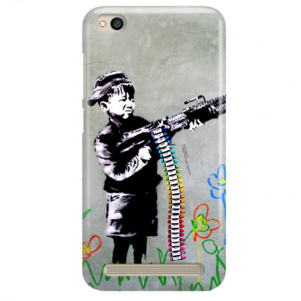 ETUI NA TELEFON XIAOMI REDMI 5A BANKSY WZÓR BK162