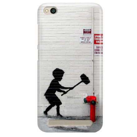 ETUI NA TELEFON XIAOMI REDMI 5A BANKSY WZÓR BK178