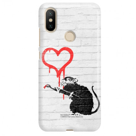 ETUI NA TELEFON XIAOMI Mi A2 BANKSY WZÓR BK110