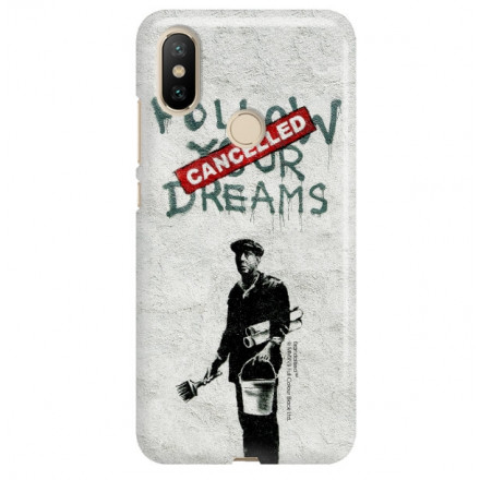 ETUI NA TELEFON XIAOMI Mi A2 BANKSY WZÓR BK115