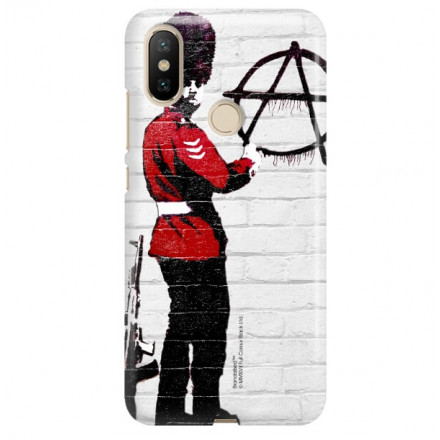 ETUI NA TELEFON XIAOMI Mi A2 BANKSY WZÓR BK134