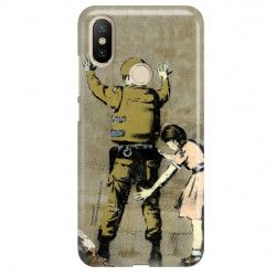 ETUI NA TELEFON XIAOMI Mi A2 BANKSY WZÓR BK135