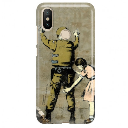 ETUI NA TELEFON XIAOMI Mi A2 BANKSY WZÓR BK135