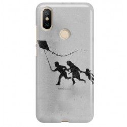 ETUI NA TELEFON XIAOMI Mi A2 BANKSY WZÓR BK168