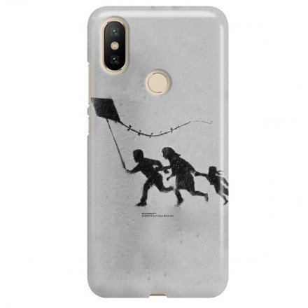 ETUI NA TELEFON XIAOMI Mi A2 BANKSY WZÓR BK168