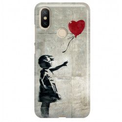 ETUI NA TELEFON XIAOMI Mi A2 BANKSY WZÓR BK179