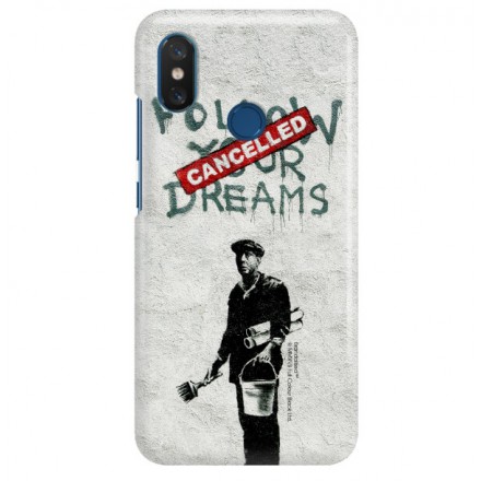 ETUI NA TELEFON XIAOMI Mi8 BANKSY WZÓR BK115