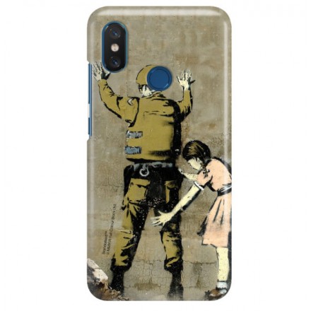 ETUI NA TELEFON XIAOMI Mi8 BANKSY WZÓR BK135