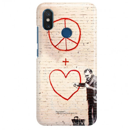 ETUI NA TELEFON XIAOMI Mi8 BANKSY WZÓR BK146