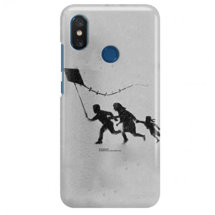 ETUI NA TELEFON XIAOMI Mi8 BANKSY WZÓR BK168