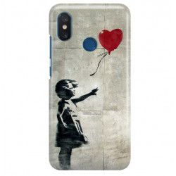 ETUI NA TELEFON XIAOMI Mi8 BANKSY WZÓR BK179