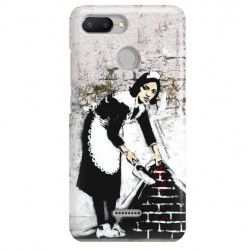 ETUI NA TELEFON XIAOMI REDMI 6 BANKSY WZÓR BK100