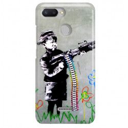 ETUI NA TELEFON XIAOMI REDMI 6 BANKSY WZÓR BK162