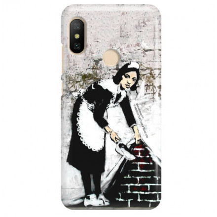 ETUI NA TELEFON XIAOMI REDMI 6 PRO BANKSY WZÓR BK100