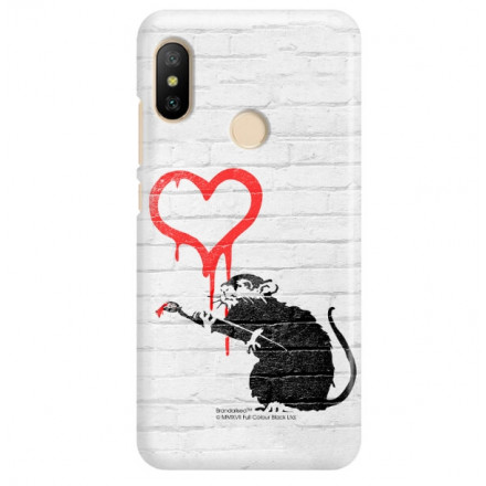 ETUI NA TELEFON XIAOMI REDMI 6 PRO BANKSY WZÓR BK110