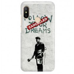 ETUI NA TELEFON XIAOMI REDMI 6 PRO BANKSY WZÓR BK115