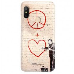 ETUI NA TELEFON XIAOMI REDMI 6 PRO BANKSY WZÓR BK146
