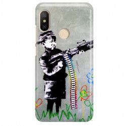 ETUI NA TELEFON XIAOMI REDMI 6 PRO BANKSY WZÓR BK162