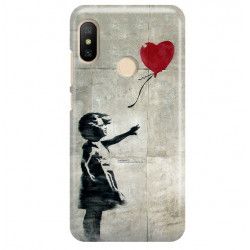 ETUI NA TELEFON XIAOMI REDMI 6 PRO BANKSY WZÓR BK179