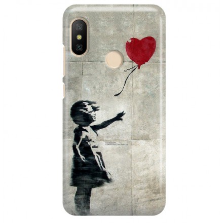ETUI NA TELEFON XIAOMI REDMI 6 PRO BANKSY WZÓR BK179