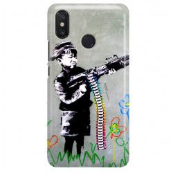 ETUI NA TELEFON XIAOMI Mi MAX 3 BANKSY WZÓR BK162