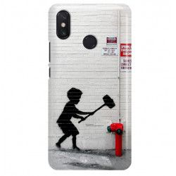 ETUI NA TELEFON XIAOMI Mi MAX 3 BANKSY WZÓR BK178